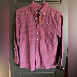 Vineyard vines boys button down shirt - size large (16) a new with tags!